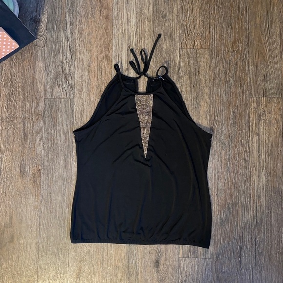 Express size medium ladies embellished sleeveless top - Picture 1 of 7